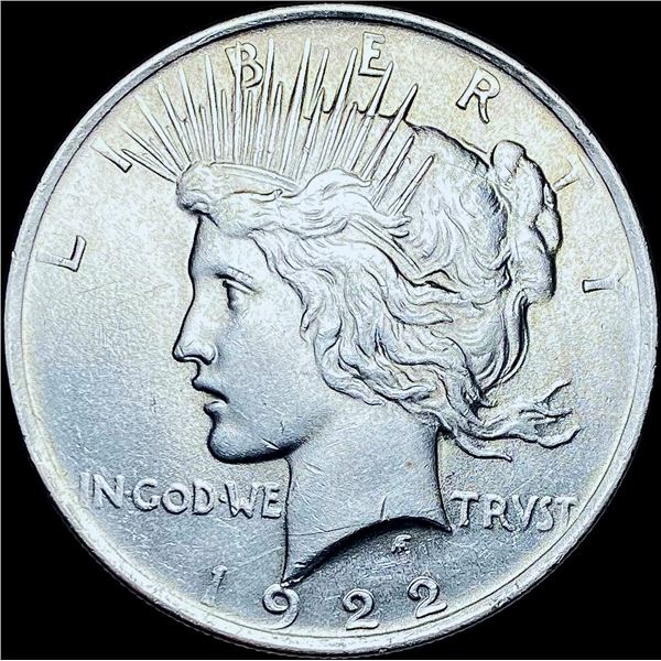 1922 Silver Peace Dollar SUPERB GEM BU