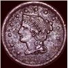 Image 1 : 1856 Braided Hair Large Cent CHOICE AU