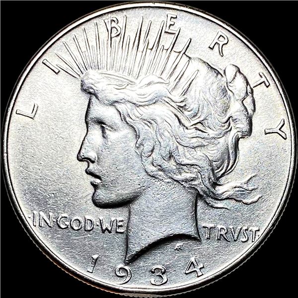 1934 Silver Peace Dollar UNCIRCULATED