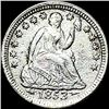 Image 1 : 1853 Seated Liberty Half Dime NEARLY UNCIRCULATED