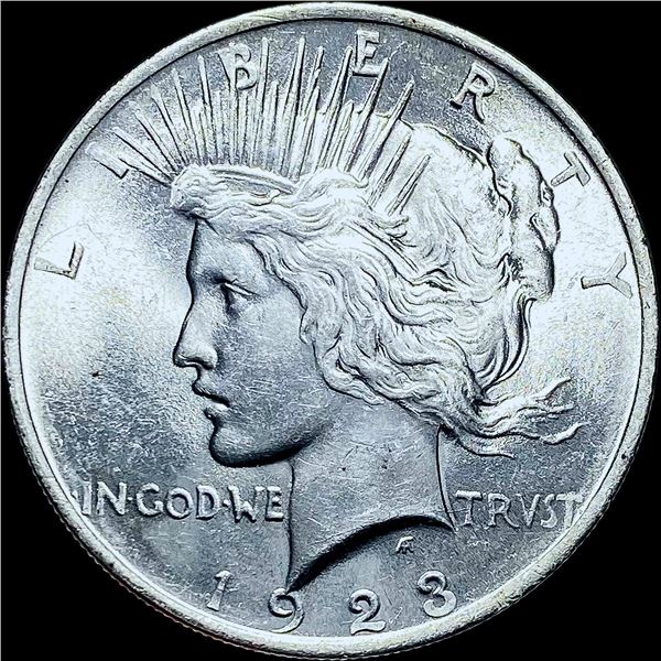 1923 Silver Peace Dollar SUPERB GEM BU