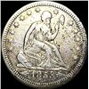 Image 1 : 1853 Arrows/Rays Seated Liberty Quarter ABOUT UNCIRCULATED