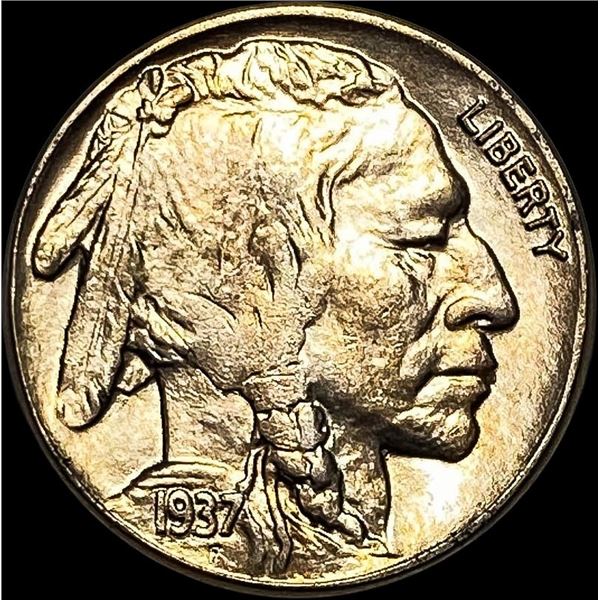 1937 Nickel Buffalo Nickel GEM BU