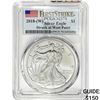 Image 1 : 2018-W $1 Silver Eagle PCGS MS70