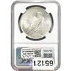 Image 2 : 1923 Silver Peace Dollar NGC MS63