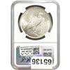 Image 2 : 1923 Silver Peace Dollar NGC MS63