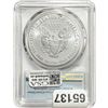 Image 2 : 2021 $1 Silver Eagle PCGS MS70 T1