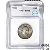 1950 Washington Silver Quarter ICG MS66