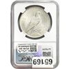 Image 2 : 1924 Silver Peace Dollar NGC MS63
