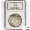 Image 1 : 1897-S Morgan Silver Dollar NGC MS63