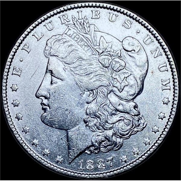 1887 Silver Morgan Dollar CHOICE AU