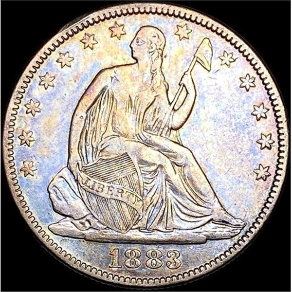 1883 Seated Liberty Half Dollar CLOSELY UNCIRCULATED