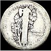 Image 2 : 1916-D Silver Mercury Dime NICELY CIRCULATED