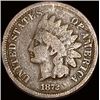 Image 1 : 1872 Indian Head Cent NICELY CIRCULATED