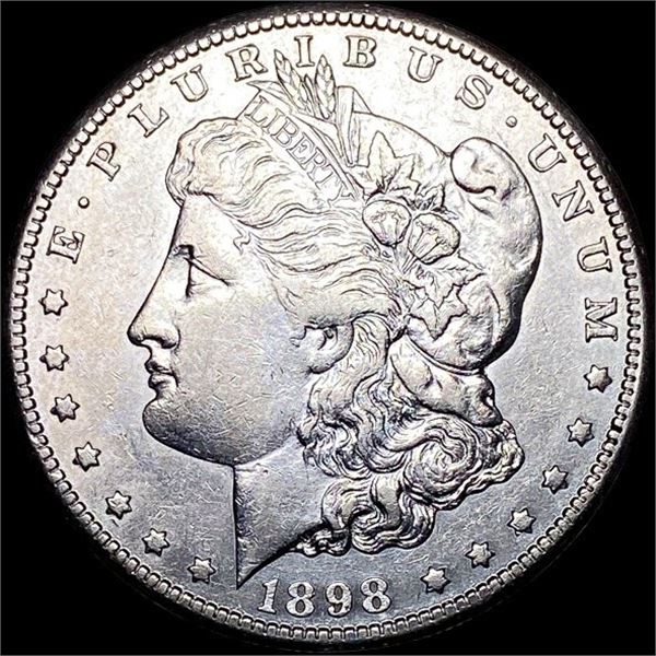 1898-S Silver Morgan Dollar CLOSELY UNCIRCULATED