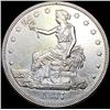 Image 1 : 1877 Silver Trade Dollar CLOSELY UNCIRCULATED