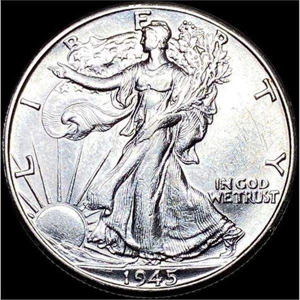 1945-D Walking Liberty Half Dollar UNCIRCULATED