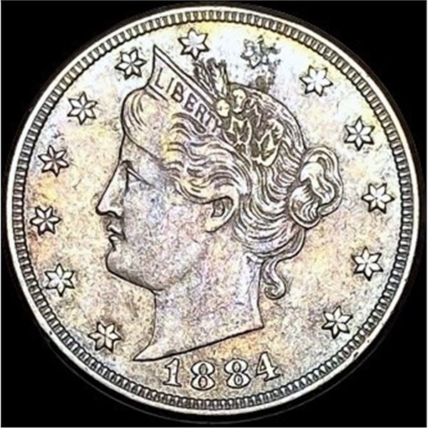 1884 Liberty Head Nickel CLOSELY UNCIRCULATED
