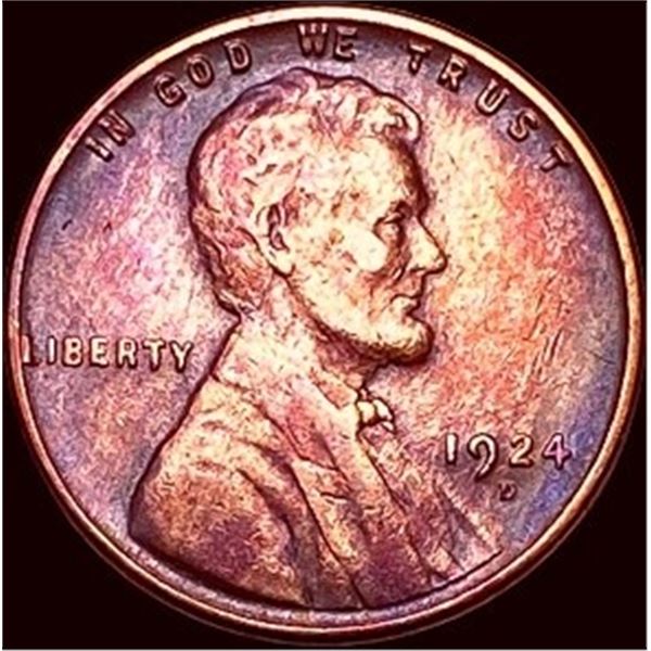 1924-D Lincoln Wheat Cent UNCIRCULATED