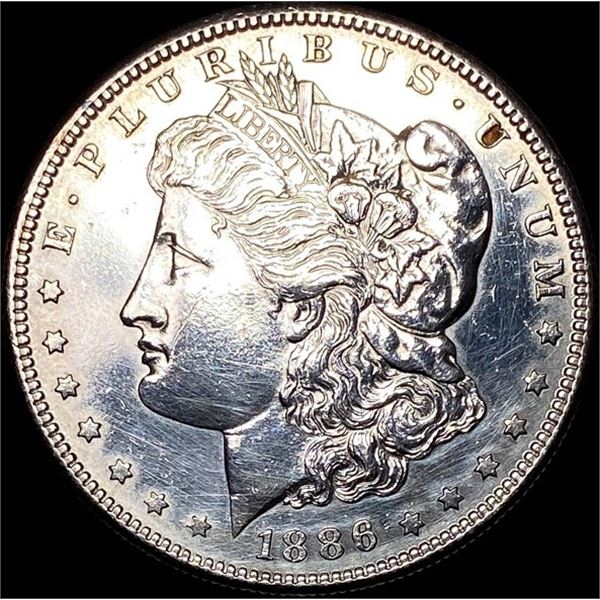 1886-S Silver Morgan Dollar CLOSELY UNCIRCULATED