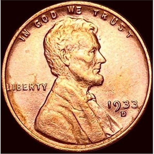 1933-D Lincoln Wheat Cent UNCIRCULATED