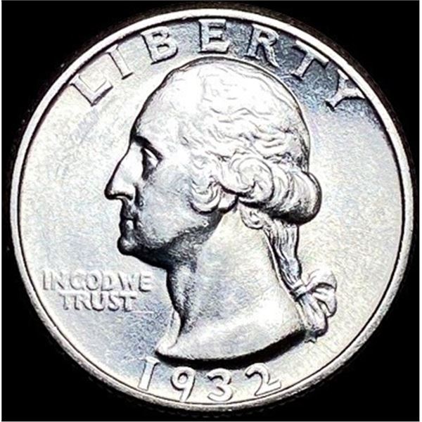 1932 Silver Washington Quarter UNCIRCULATED