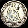 Image 1 : 1871 Seated Liberty Half Dime LIGHTLY CIRCULATED