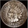 Image 1 : 1871 Indian Head Cent NICELY CIRCULATED
