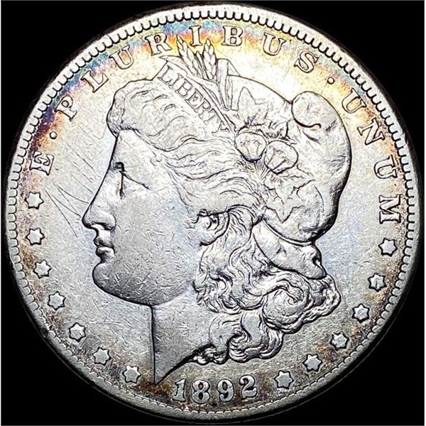 1892-CC Silver Morgan Dollar CLOSELY UNCIRCULATED