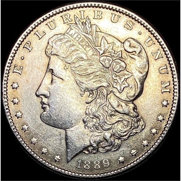 1889 Silver Morgan Dollar CLOSELY UNCIRCULATED