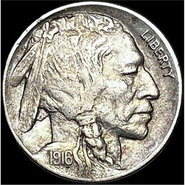 1916-D Buffalo Nickel NEARLY UNCIRCULATED