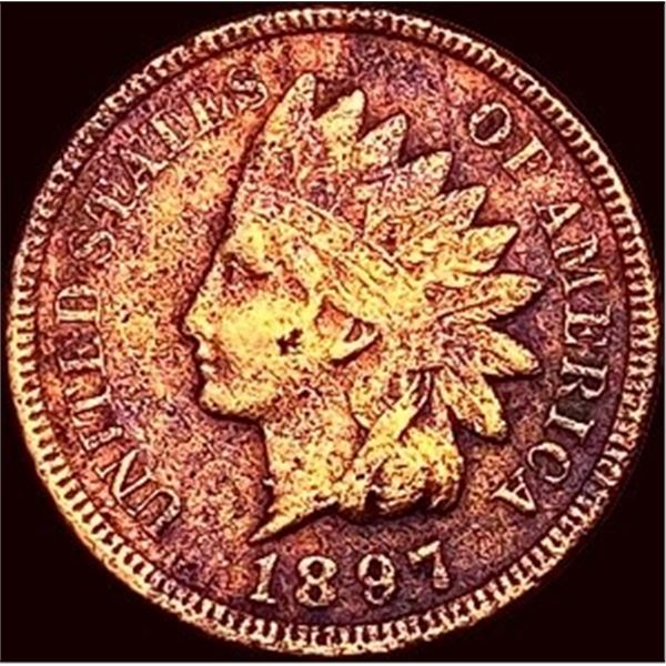 1897 Indian Head Cent HIGH GRADE