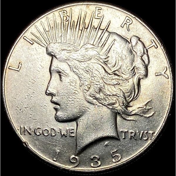 1935 Silver Peace Dollar UNCIRCULATED