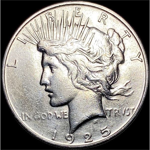 1925-S Peace Silver Dollar CLOSELY UNCIRCULATED