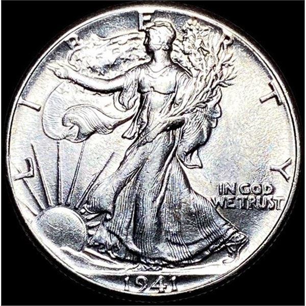1941 Walking Liberty Half Dollar CLOSELY UNCIRCULATED