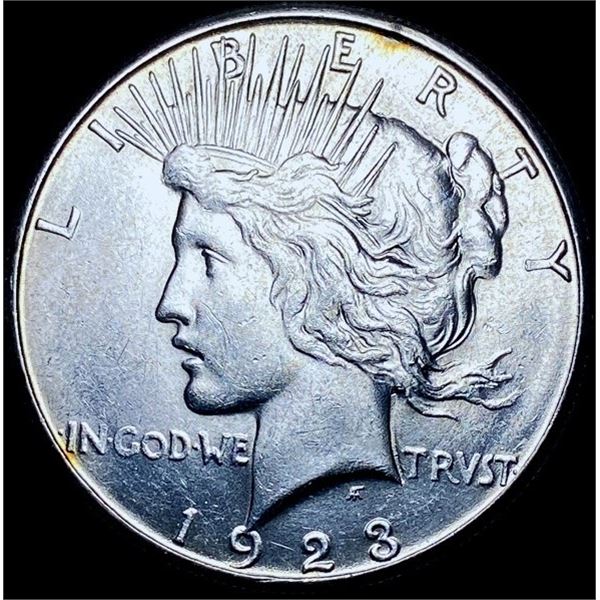 1923-S Peace Silver Dollar GEM BU