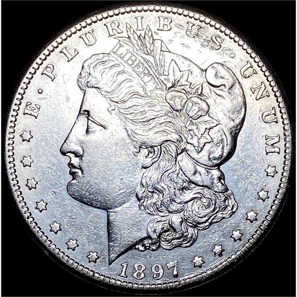 1897-S Silver Morgan Dollar CLOSELY UNCIRCULATED