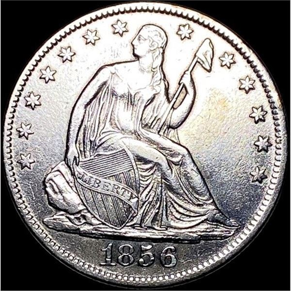 1856-O Silver Half Dollar CLOSELY UNCIRCULATED