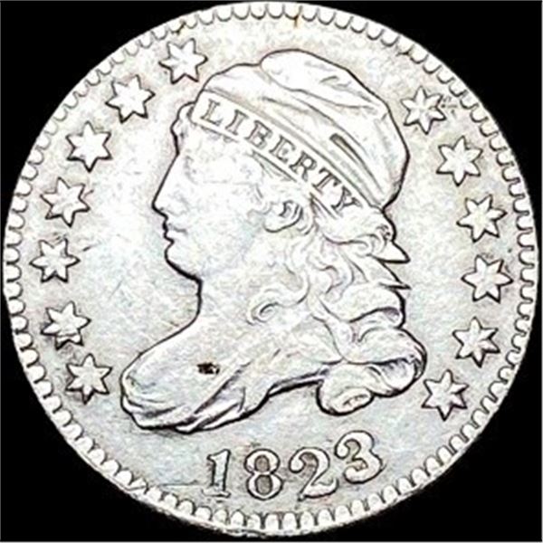 1823 Capped Bust Dime CLOSELY UNCIRCULATED