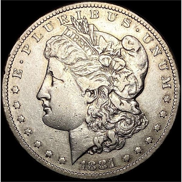 1881-CC Silver Morgan Dollar NEARLY UNCIRCULATED