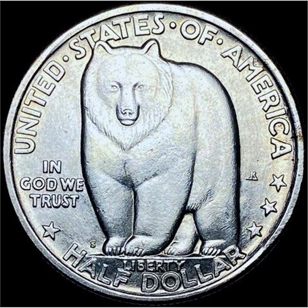 1936-S Silver Half Dollar Bay Bridge CHOICE BU