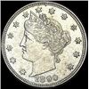 Image 1 : 1890 Liberty Head Nickel CLOSELY UNCIRCULATED