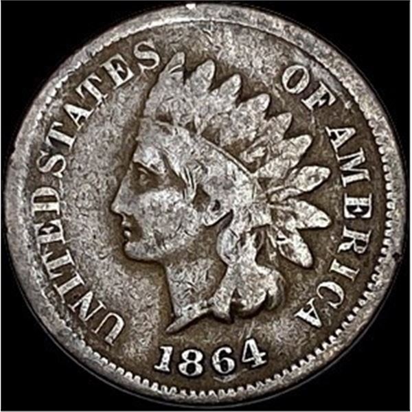 1864 L Indian Head Cent NICELY CIRCULATED