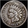 Image 1 : 1864 L Indian Head Cent NICELY CIRCULATED