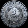 Image 2 : 1867 Two-Cent Piece CHOICE AU