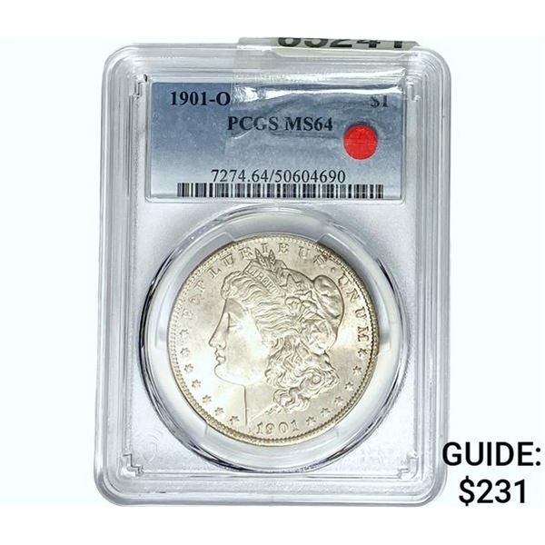 1901-O Morgan Silver Dollar PCGS MS64