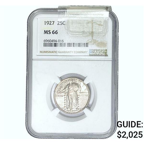 1927 Standing Liberty Quarter NGC MS66