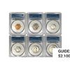 Image 1 : [6 Coins] 1940 1C-50C PROOF SET PCGS PR64-66