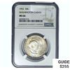 Image 1 : 1952 Washington Carver Half Dollar NGC MS66