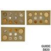 Image 1 : [22 Coins] 1955 US Mint Set 1C-50C